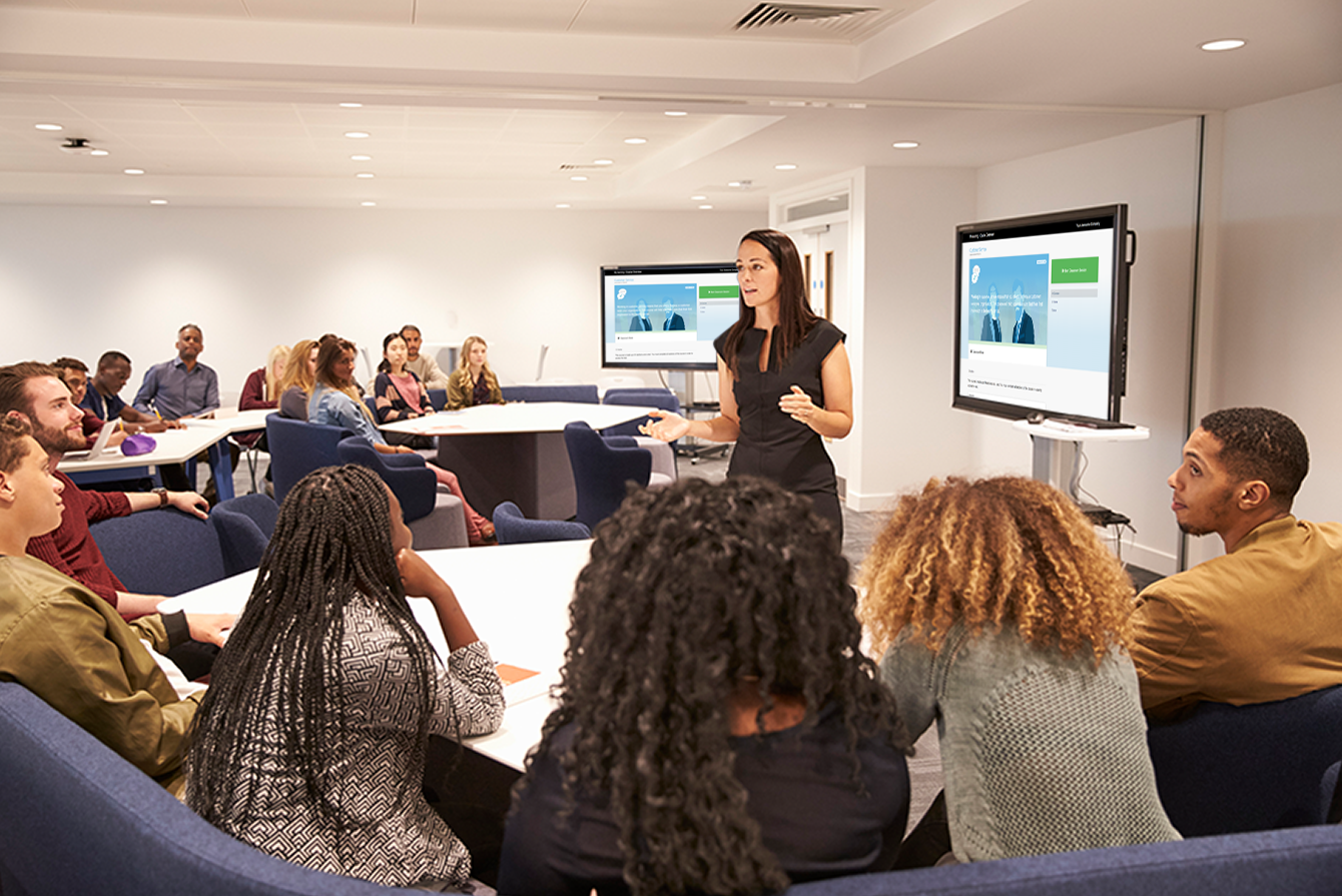 Professional classroom training session at DRV Institute of Management